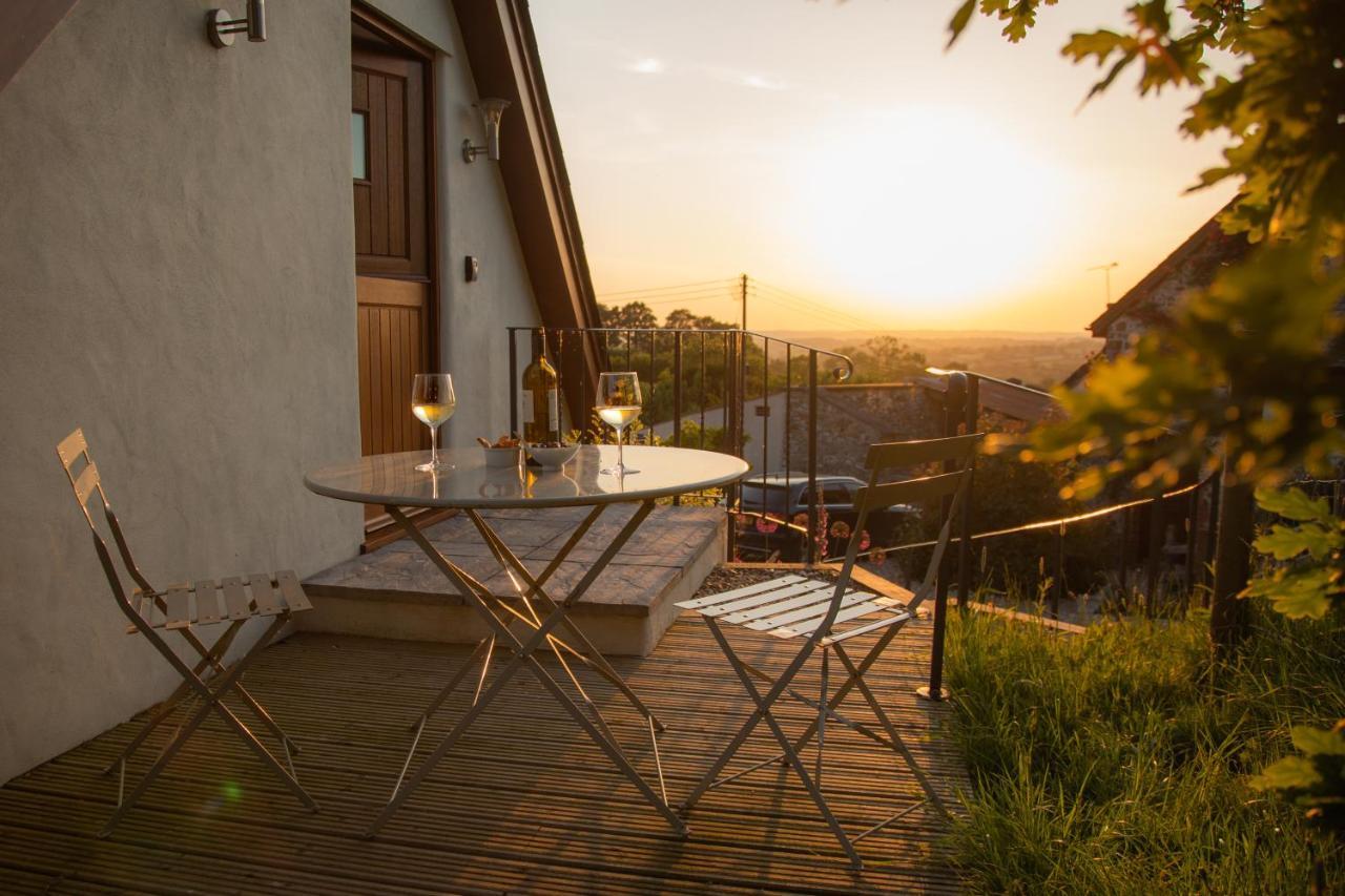 The Roost - A Bird'S Eye View In The Countryside Apartment Cullompton Exterior foto